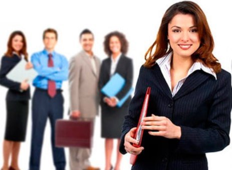 smiling audit employees
