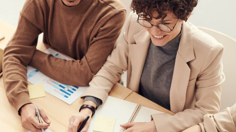 a team of specialist accountants provide consultations